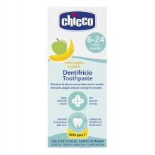 CHICCO 00012100000000 Apple-banana fluoride toothpaste 50ml