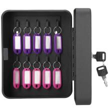 Key storage box Springos HA5029 metal safe, black