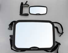 Ezimoov Mirror Pack Art.EZ-1102 Зеркало заднего вида для наблюдения за ребенком в машине,2шт