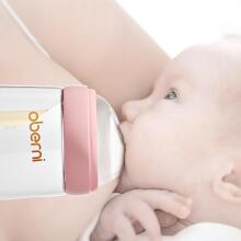 Oberni Anti-Colic Baby Bottle Art.237429 Pink