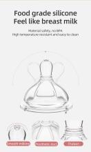 Oberni Anti-Colic Glass Baby Bottle Art.237437 Pink