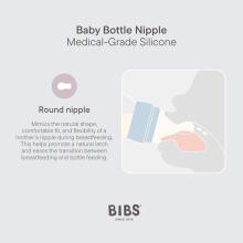 Bibs Bottle Nipple  Fast Flow Silicone Art.237442 Silikona pudeles knupīši 2 gb – Vidējas plūsmas