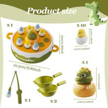 Dongzqan Dinosaur Board Game Art.237543 Galda spēle makškērešana