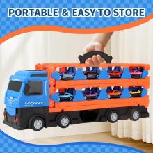 Transport Truck Toy Cars  Art.237558  Трейлер с машинками и дорогой