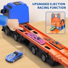 Transport Truck Toy Cars  Art.237558  Трейлер с машинками и дорогой