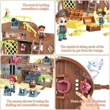 Toys Pirate Ship Art.237559 Bērnu rotalieta Pirātu kuģis