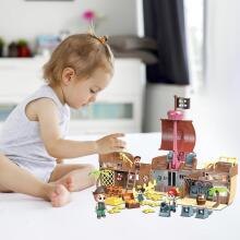 Toys Pirate Ship Art.237559 Bērnu rotalieta Pirātu kuģis