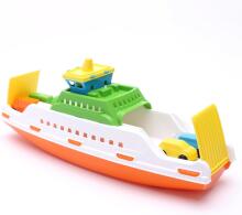 Toyland® Ferry Boat Art.237560 Bērnu rotalļieta Laiva ar mašīnam 39cm