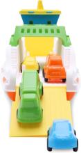 Toyland® Ferry Boat Art.237560 Bērnu rotalļieta Laiva ar mašīnam 39cm