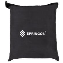 Karājošā krēsla pārsegs Springos HC0035, 250x260 cm, melns