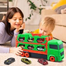 Vatos Truck Toy Cars  Art.237647    Трейлер с машинками и трассой