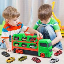 Vatos Truck Toy Cars  Art.237647    Трейлер с машинками и трассой
