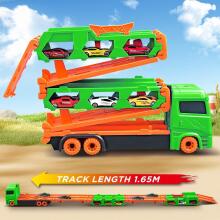 Vatos Truck Toy Cars  Art.237647    Трейлер с машинками и трассой