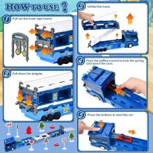 Focenat Car Transporter Toy  Art.237649   Трейлер с машинками