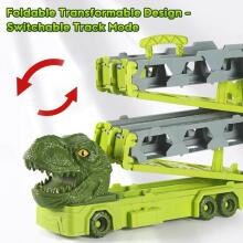 Vatos Truck Toy Cars Dino Art.237651  Трейлер с машинками и трассой