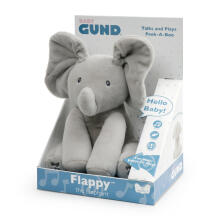 GUND Animated plush - Flappy the Elephant, 30 cm