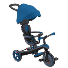 GLOBBER trīsritenis Explorer Trike 4 In 1, tumši zila, 632-500-4