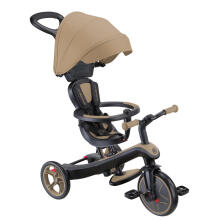 GLOBBER trīsritenis Explorer Trike 4 In 1, bēšs, 632-231-4