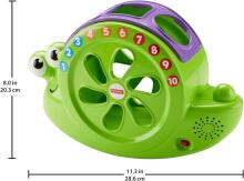 Fisher Price Snail Shape Sorter Art.FRB88 Развивающая игрушка Сортер Улитка