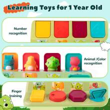 LZDMY Pop Up Baby Dinosaur Toy Art.237930 Развивающая игрушка Пианино Прятки