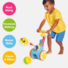 Tomy Toomies Push Along Baby Toy  Art.237933 Stumjamā rotaļlieta ar bumbiņām