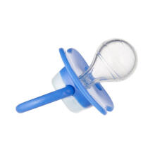 CANPOL 22/435_blu Soothing silicone pacifier 6-18m round Love&amp;sea