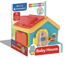 Montessory Italian Clementoni Playhouse Art.24548 Muzikāla attīstošā rotaļlieta Māja , 12+ men.