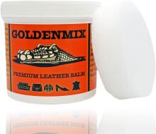 GoldenMix Leather Balsam Black Art.238070 Натуральный бальзам для кожаных изделий и изделий из кожезаменителя , обуви (Golden Mix) 150ml