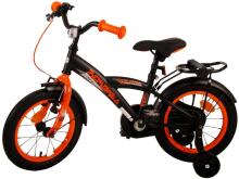 Jalgratas Volare Thombike 14" must/oranz