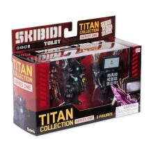 SKIBIDI TOILET Titan figure set, 3-pack