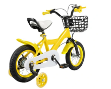 Kids Bike Wheels Collas 12' Yellow Art.238297  Детский двухколесный велосипед с дополнительными колёсиками