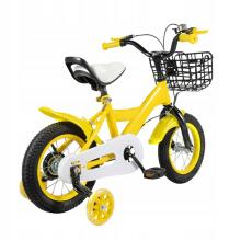Kids Bike Wheels Collas 12' Yellow Art.238297  Детский двухколесный велосипед с дополнительными колёсиками