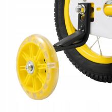 Kids Bike Wheels Collas 12' Yellow Art.238297  Детский двухколесный велосипед с дополнительными колёсиками