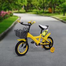 Kids Bike Wheels Collas 12' Yellow Art.238297  Детский двухколесный велосипед с дополнительными колёсиками