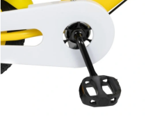 Kids Bike Wheels Collas 12' Yellow Art.238297  Детский двухколесный велосипед с дополнительными колёсиками