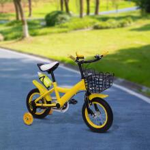 Kids Bike Wheels Collas 12' Yellow Art.238297  Детский двухколесный велосипед с дополнительными колёсиками