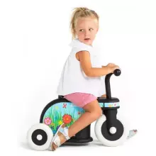 Italtrike La Cosa 2 Flowers 2 in 1 Art.238316   Детский трёхколёсный велосипед