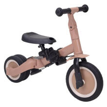 Little Dutch Pushbar Tricycle 4 in 1 Lio Art.T6080.MACCHIATO Bērnu trīsritenis ar rokturi