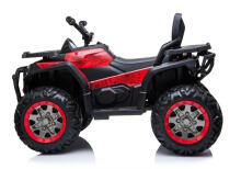 Lean Toys Electric Quad Art.XMX607 Painted Red Spider