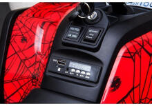 Lean Toys Electric Quad Art.XMX607 Painted Red Spider