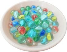 Marbles Glass Art.238797  Stikla bumbiņu komplekts,50 gab