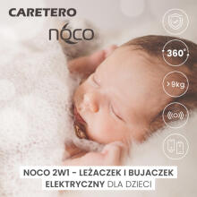 Bebe Basic Rocker Noco Art.239260 Grey Детский шезлонг-качели 2 в 1