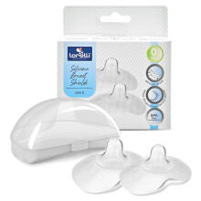 Lorelli Breast Shield Art.1022078 Silikona krūšu galu aizsargi 2gb (S izmēra)