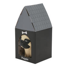 Hevea Puppy Parade Art.239545 Pug Rotaļlieta suns no 100% dabiska kaučuka 0+ mēn.