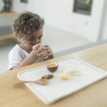 Hevea Silicone Placemat Art.239551 Peach