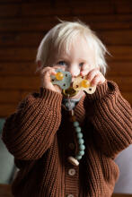 Hevea Pacifier Clip Art.239560 Tan Beige Держатель для пустышки
