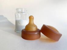 Hevea Glass Baby Bottle Wide Neck Art.478401