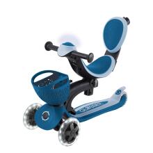 GLOBBER skrejritenis Go Up Baby Light 360, 3in1, zils, 844-100