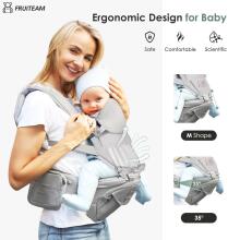 Fruiteam Baby Carrier 6 in 1 Art.239834 Light Grey