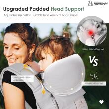 Fruiteam Baby Carrier 6 in 1 Art.239834 Light Grey